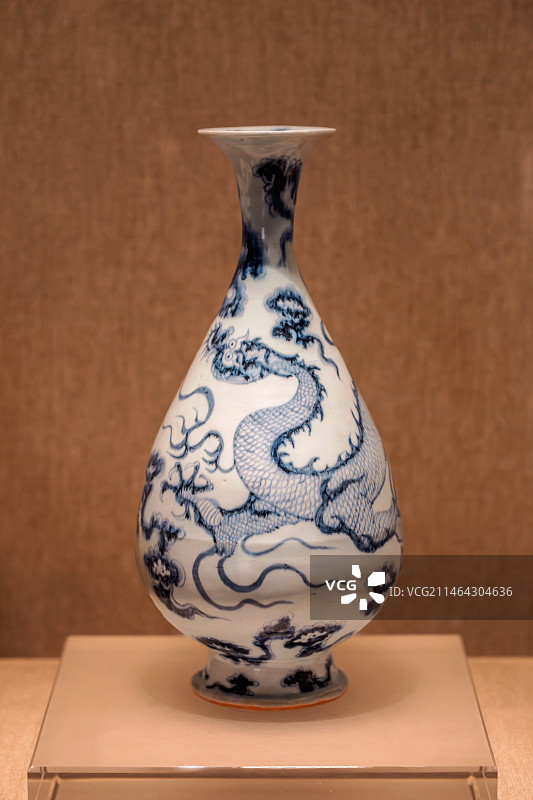 河南省博物院青花瓷图片素材