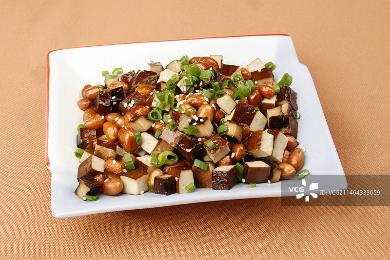 中餐美食-凉拌豆干图片素材
