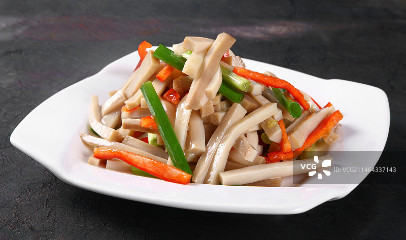 中餐美食-烧汁杏鲍菇图片素材