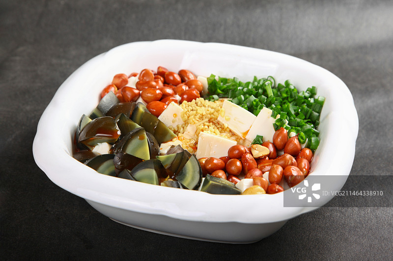 中餐美食-三宝豆腐图片素材