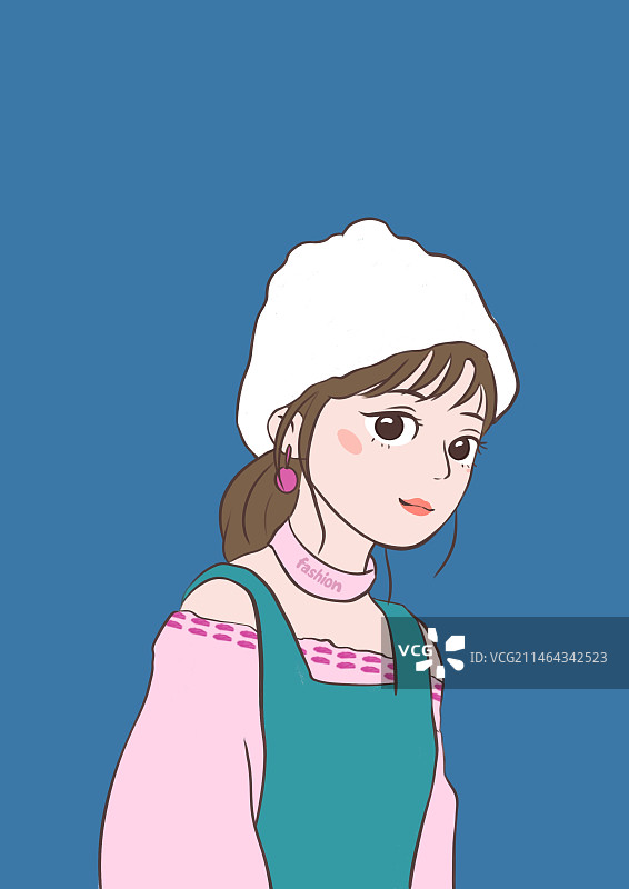 ．插画头像图片素材