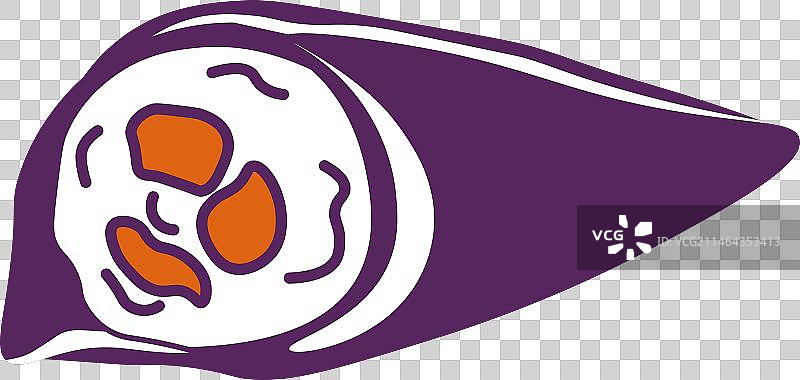 日式亚洲料理寿司手卷图片素材