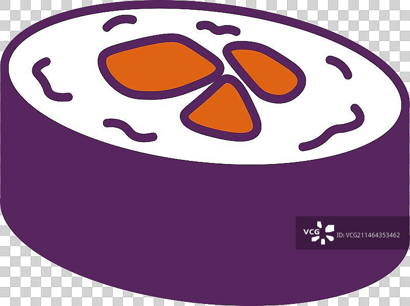 海苔米饭三文鱼寿司图片素材