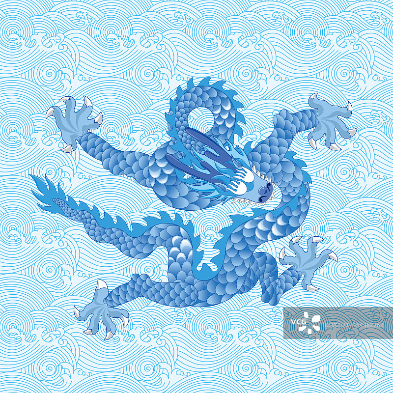 九龙壁中国龙图片素材