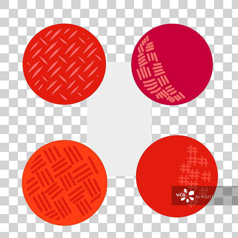 红色躲避球图片素材