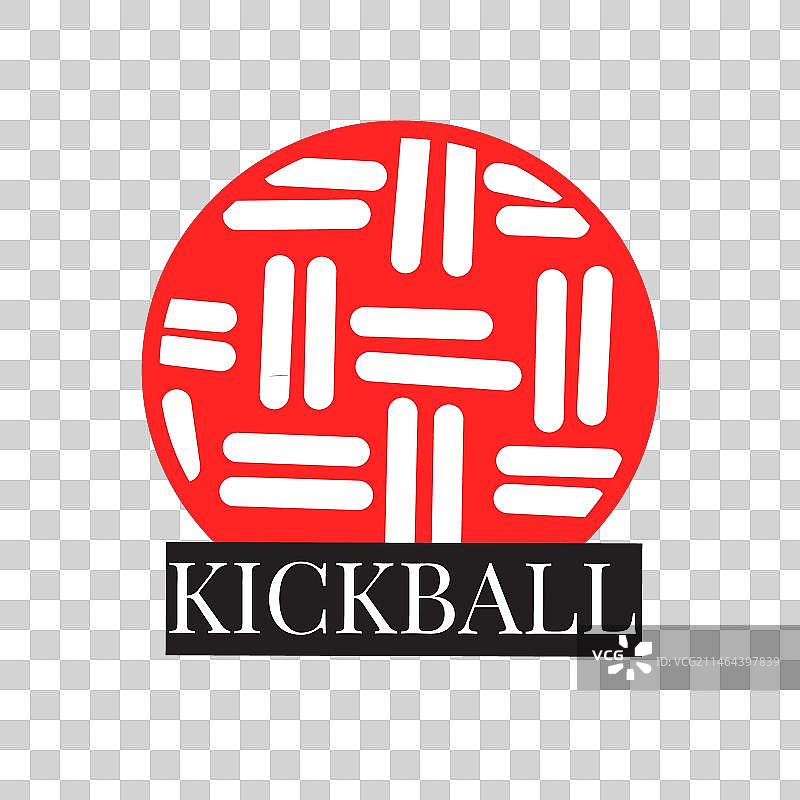 现代板球单标志图片素材