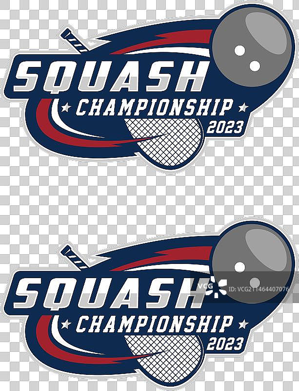 壁球运动标志设计图片素材