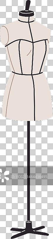 人体模型服装裁剪缝纫图片素材