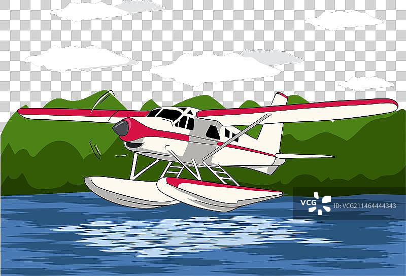 水上飞机图片素材