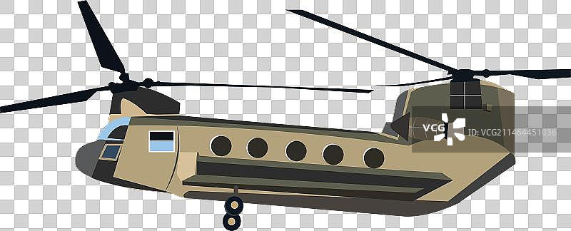 奇努克直升机图片图片素材