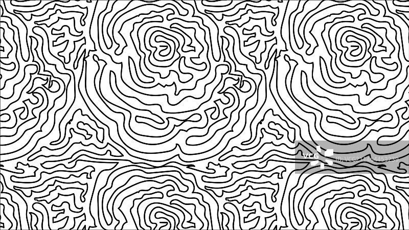 白色背景上的深色无缝地形图图片素材