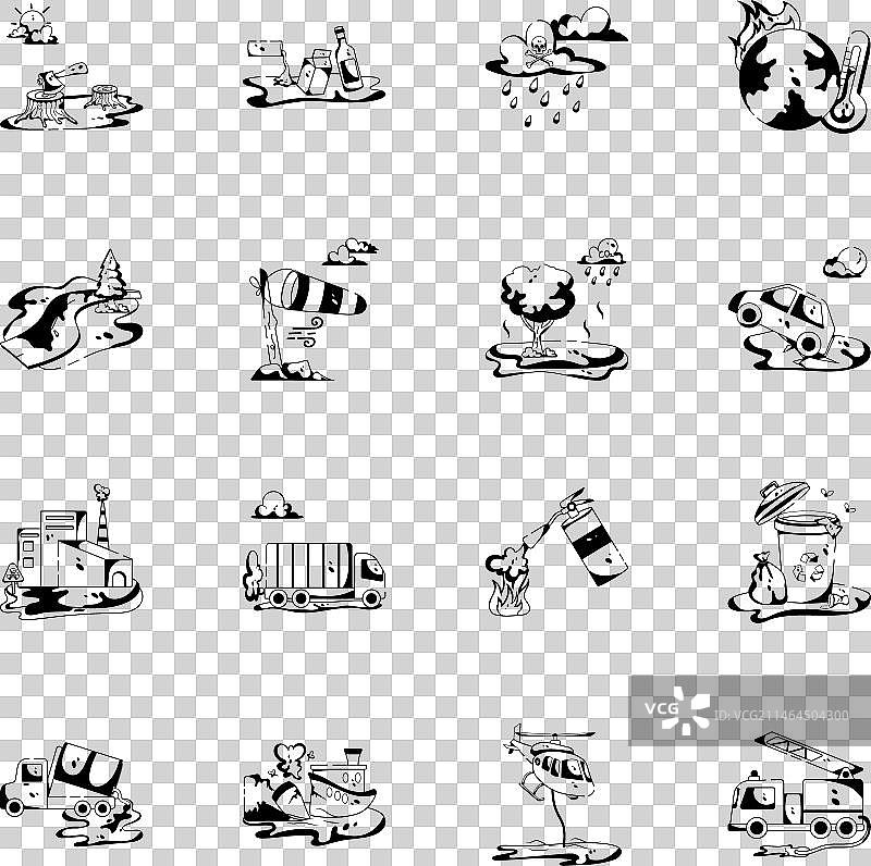 灾难恢复Glyph图标图片素材