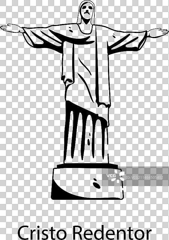 里约热内卢基督像图片素材