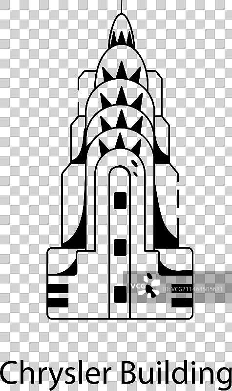 克莱斯勒大厦图片素材