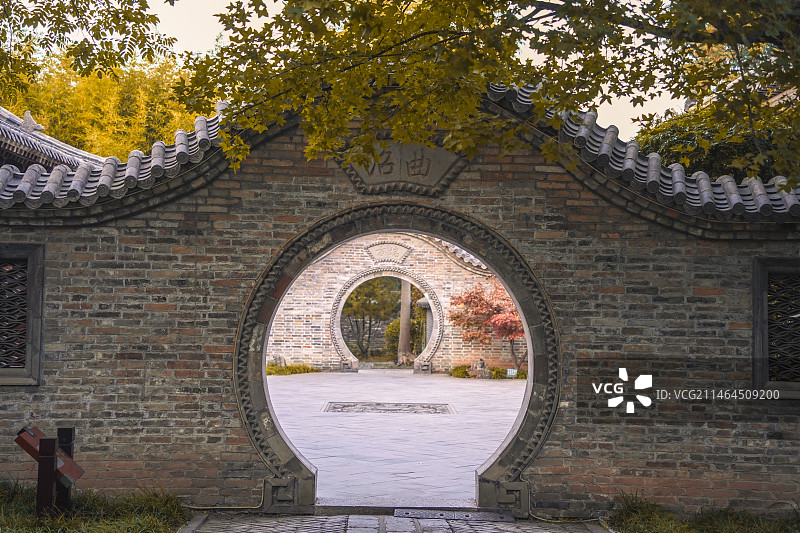 青州古城偶园图片素材