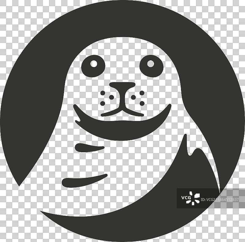 海豹图标图片素材