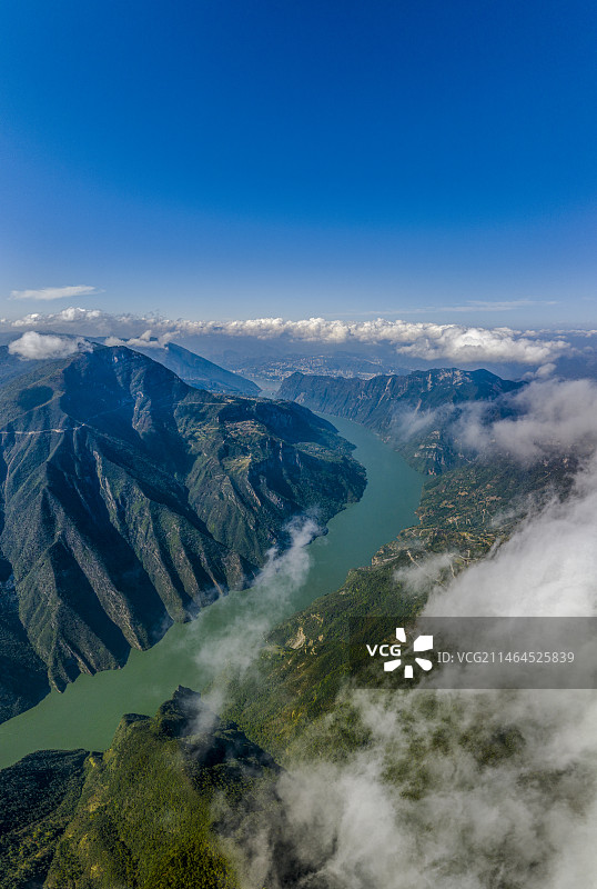 巫山红叶巫峡风光三峡云雾旱夔门神女峰图片素材