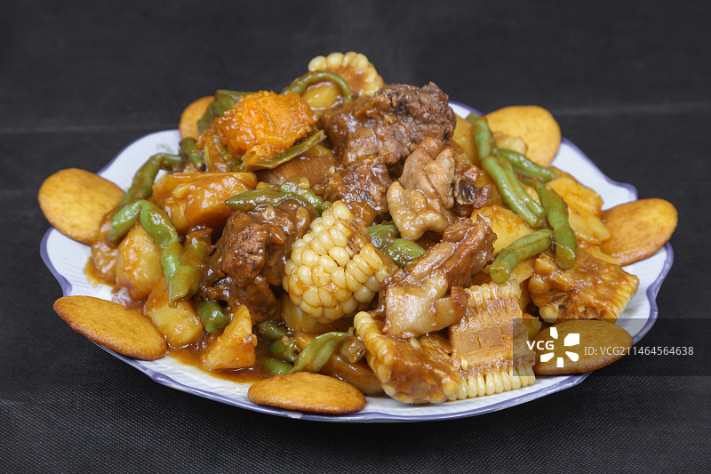 中餐美食-嘎巴锅图片素材