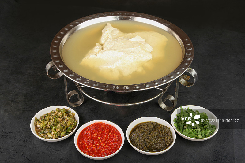 中餐美食-沾汁老豆腐图片素材