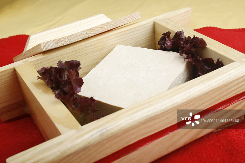 中餐美食-沾汁老豆腐图片素材