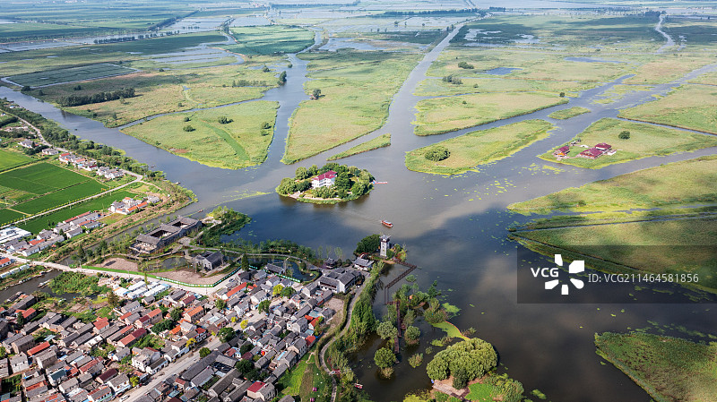 江苏建湖县九龙口景区图片素材