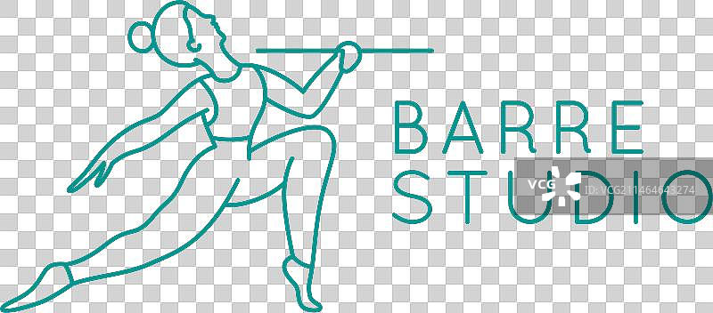 潮流线性抽象Logo设计模板图片素材