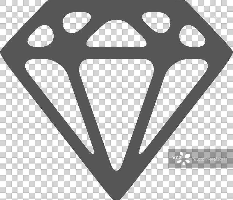 钻石素描图标图片素材
