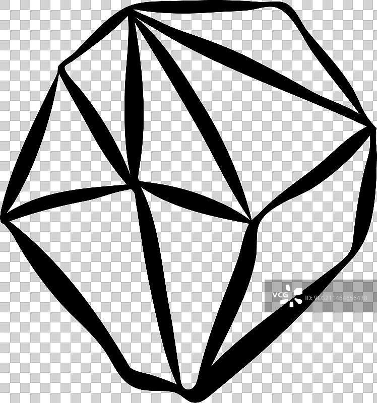 钻石石英晶体笔触图片素材