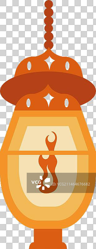 斋月灯金色图片素材