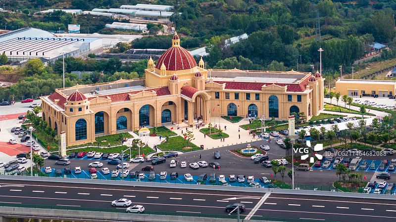 济青新高速-青州服务区图片素材