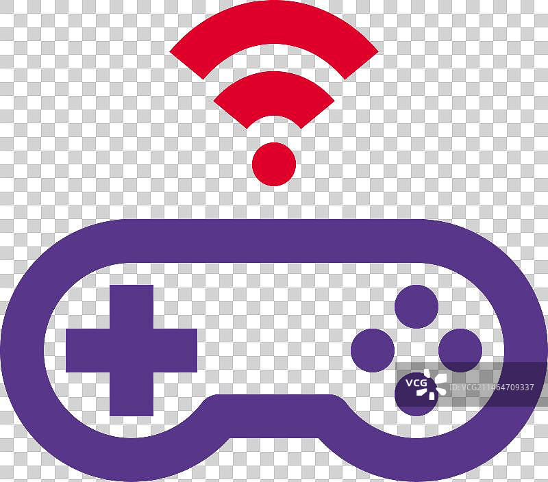 无线游戏主机或控制器设备图片素材