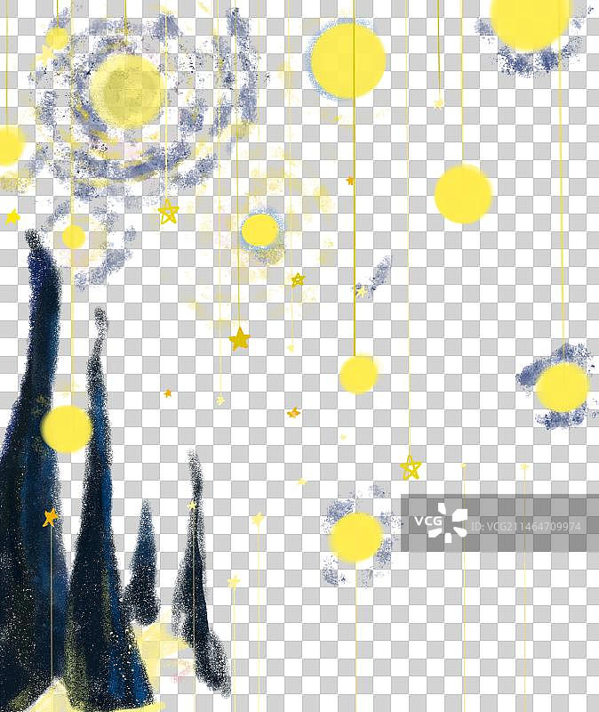 洒满星光图片素材