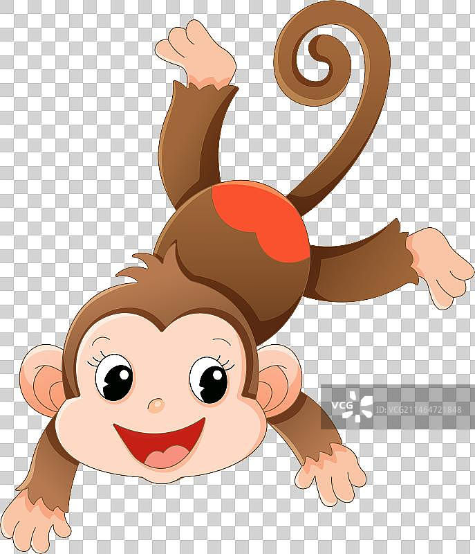 猴子矢量图片素材