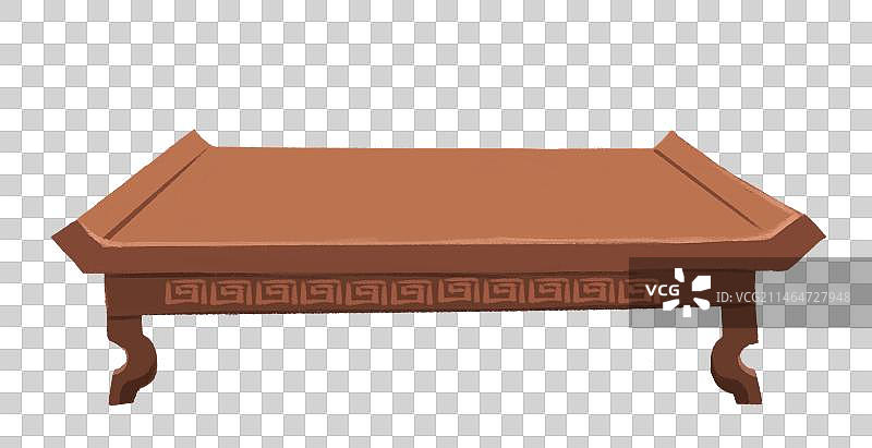 中国古代桌子插画元素图片素材