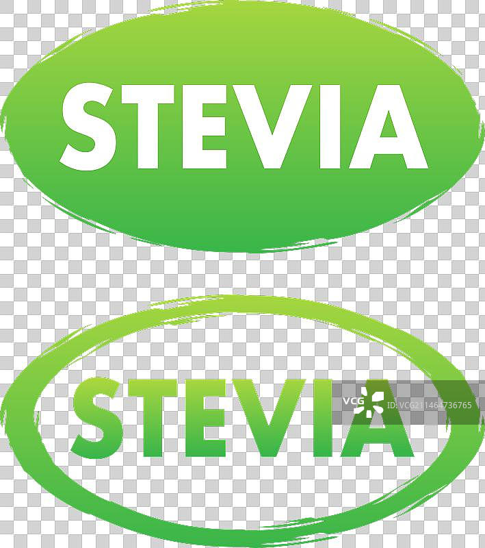 甜叶菊标签：100%天然甜叶菊代糖图片素材