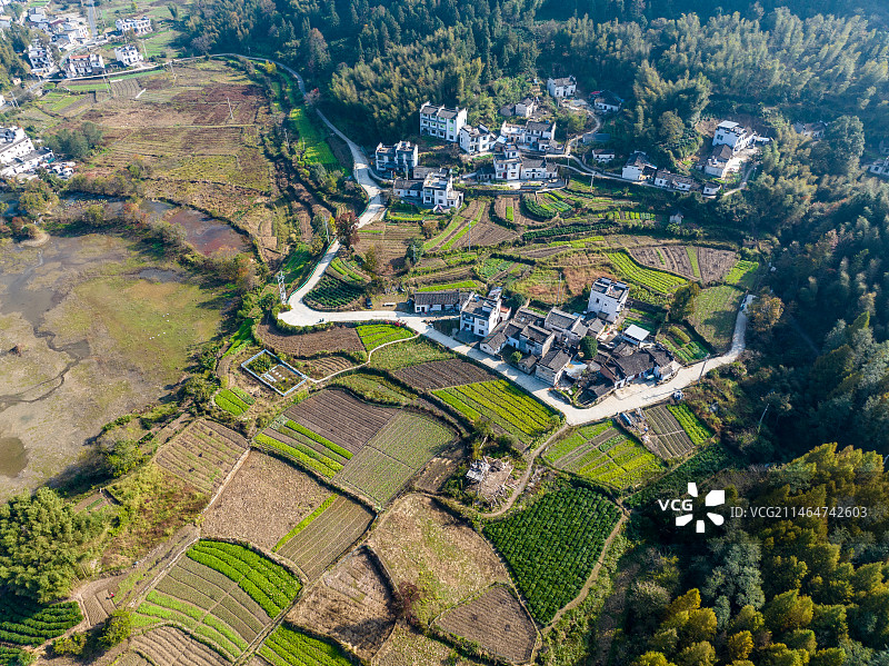 黄山自然村图片素材