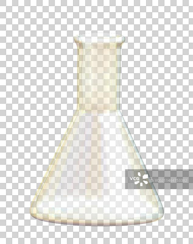 化学实验器皿3D渲染免抠元素图片素材