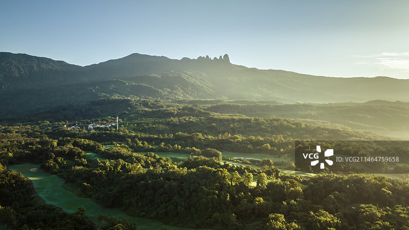 保亭七仙岭晨曦图片素材