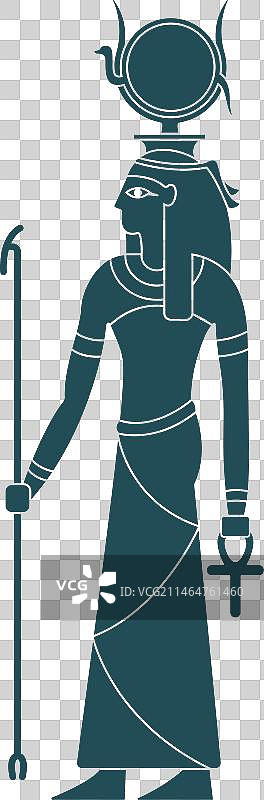 埃及神话哈索尔图片素材