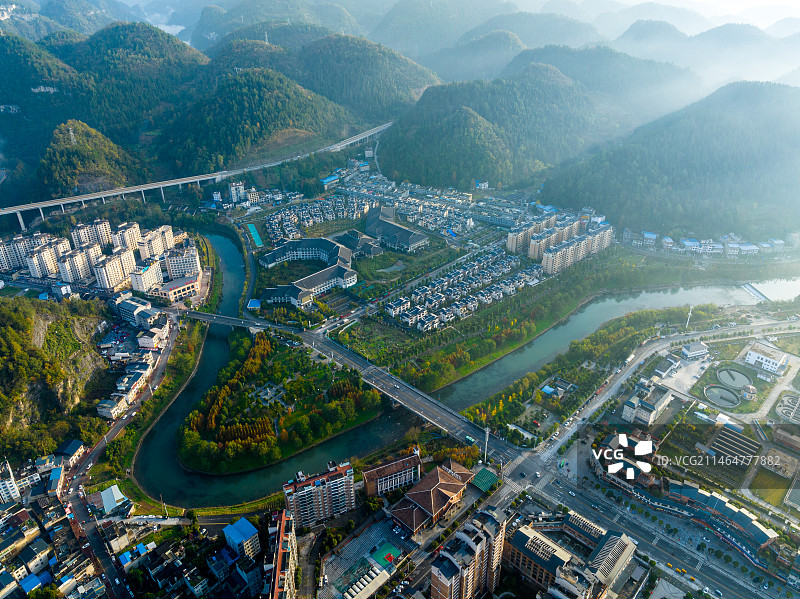 湖北利川：龙船调的故乡，中国凉爽之城图片素材