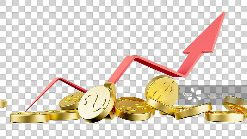 3D金融场景图片素材