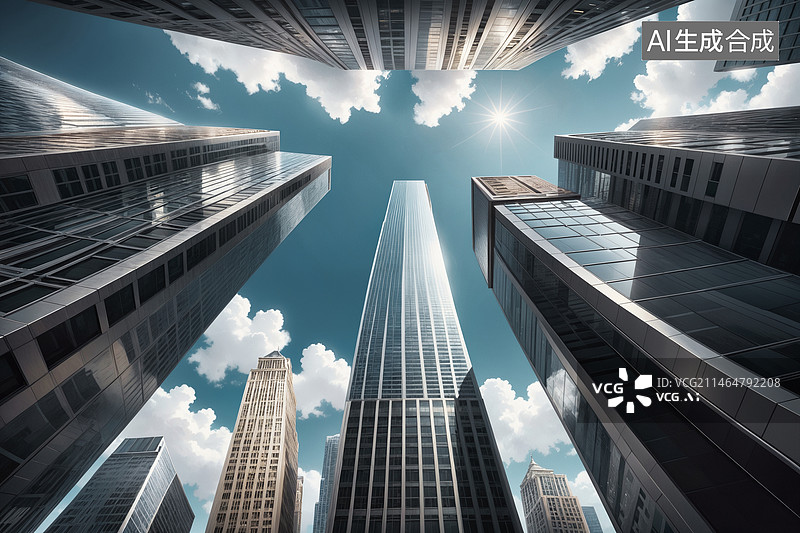 【AI数字艺术】城市风景图片素材