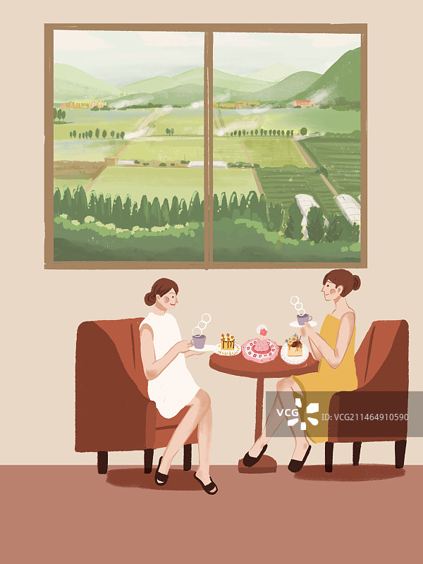 下午茶图片素材