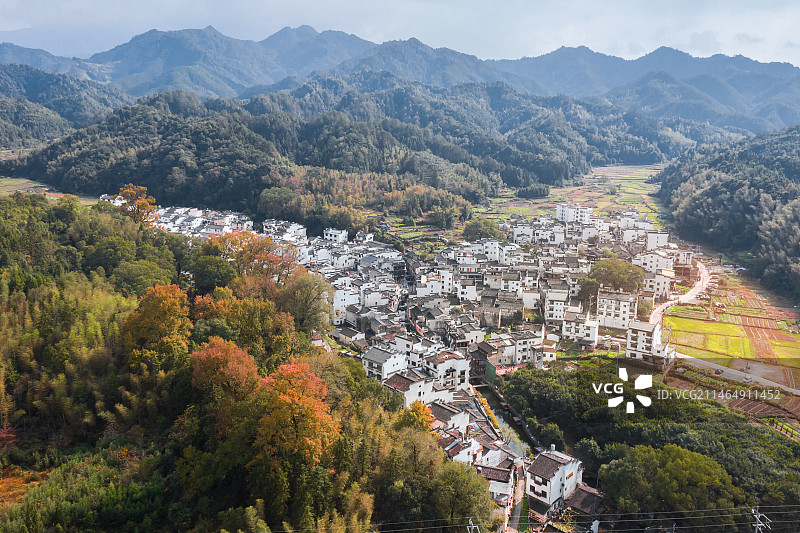 江西省 婺源县 李坑景区图片素材