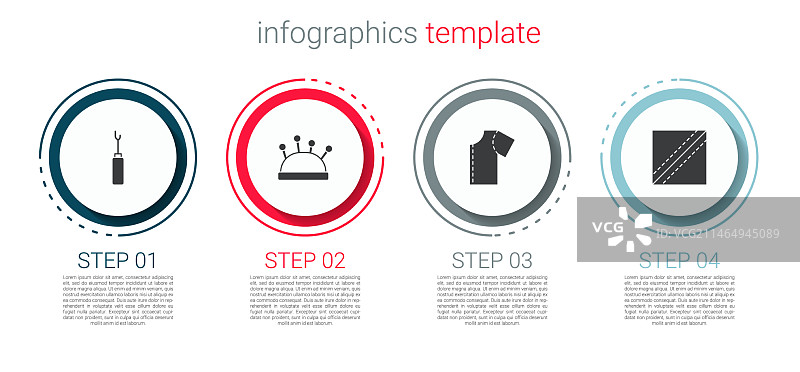 锥子工具针床和缝纫针图片素材