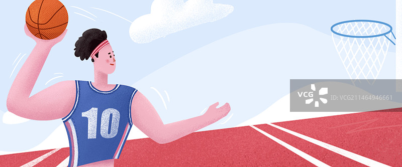 篮球风格banner图片素材
