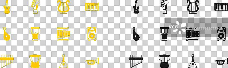 音乐合成器非洲达布卡鼓套装图片素材