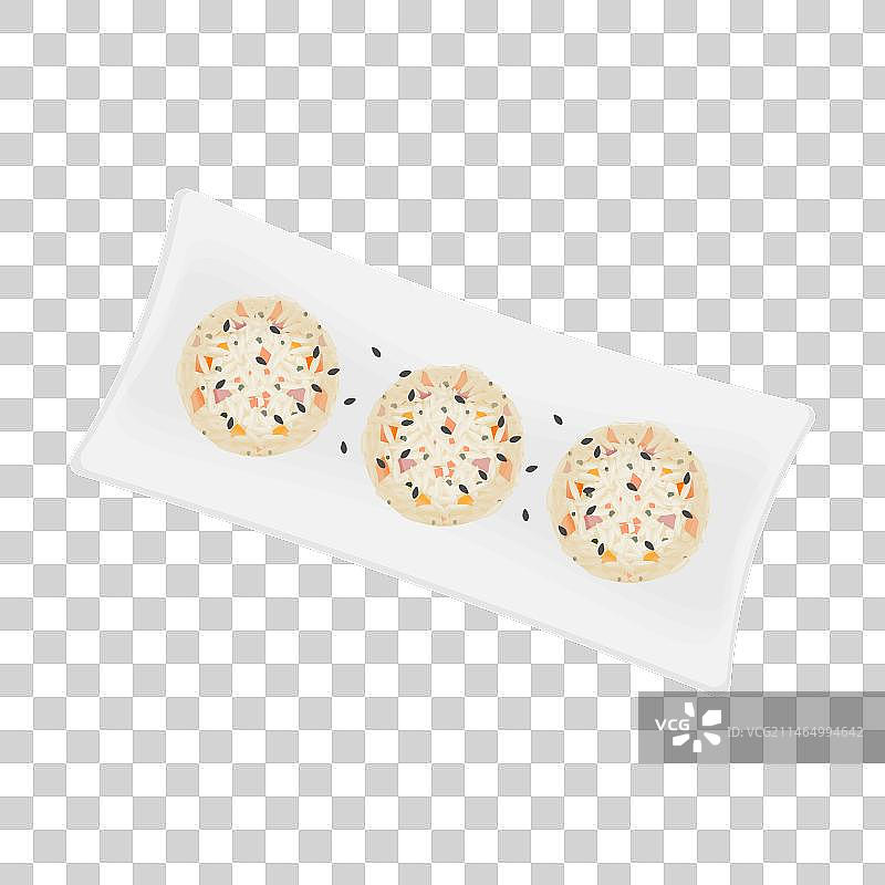 韩式饭团图片素材