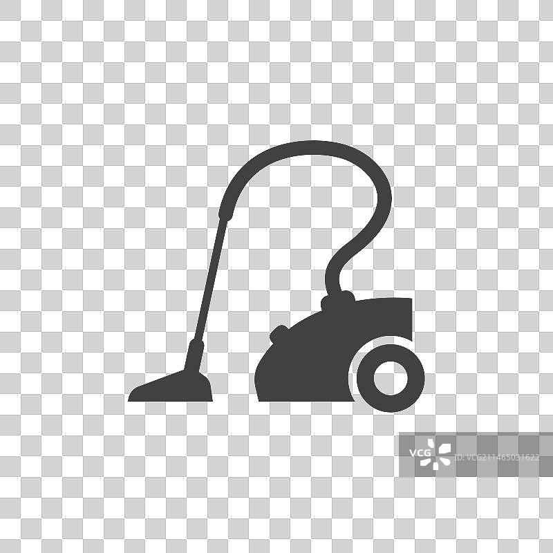 扁平风格的真空吸尘器图标图片素材