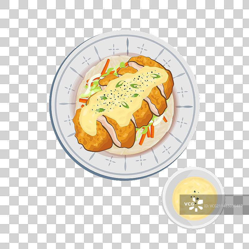 日式料理：南蛮炸鸡图片素材